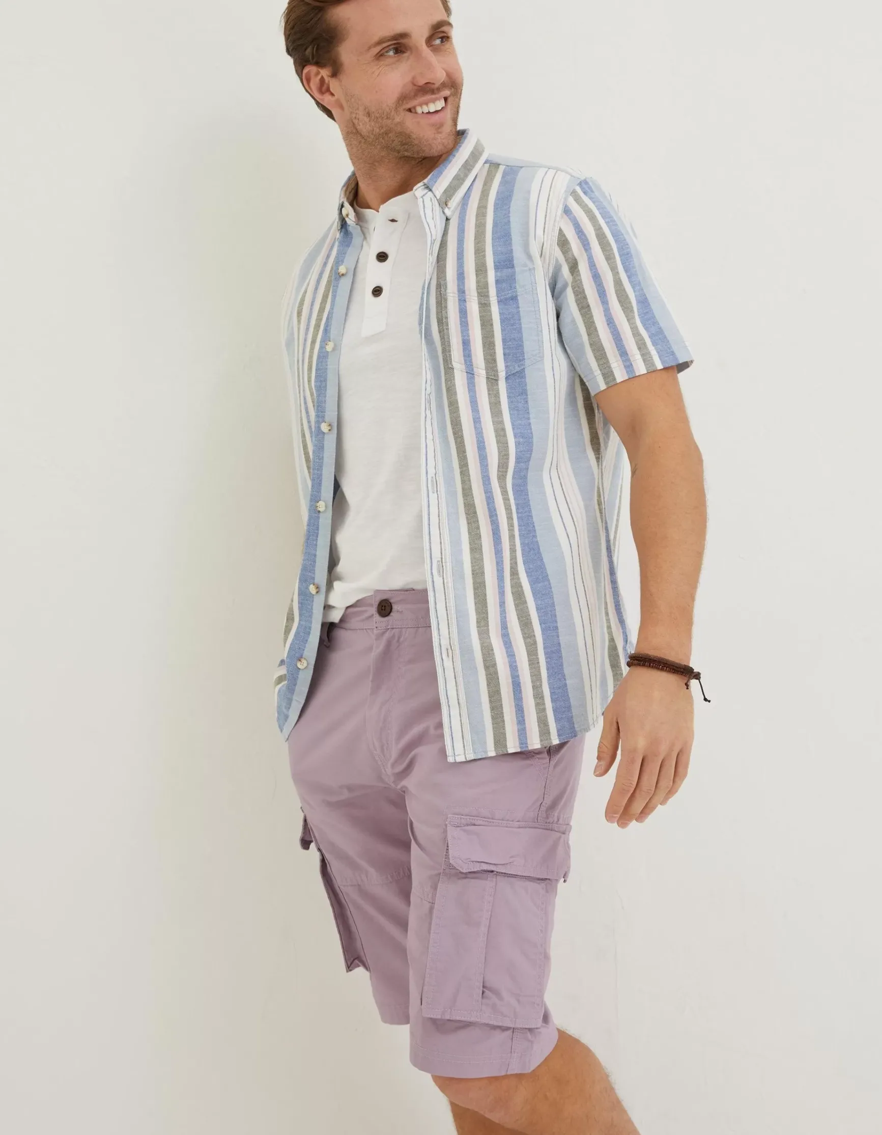 FatFace Bude Lightweight Cargo Shorts|Men Shorts