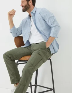 FatFace Bude Straight Cargo Trousers|Men Trousers & Chinos