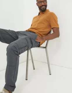FatFace Bude Straight Cargo Trousers|Men Trousers & Chinos