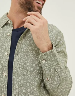 FatFace Bugle Floral Print Shirt|Men Shirts