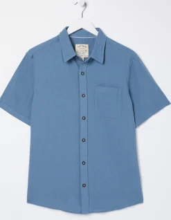 FatFace Bugle Linen Cotton Shirt|Men Shirts