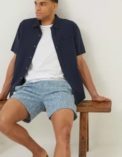 FatFace Bugle Linen Cotton Shirt|Men Shirts