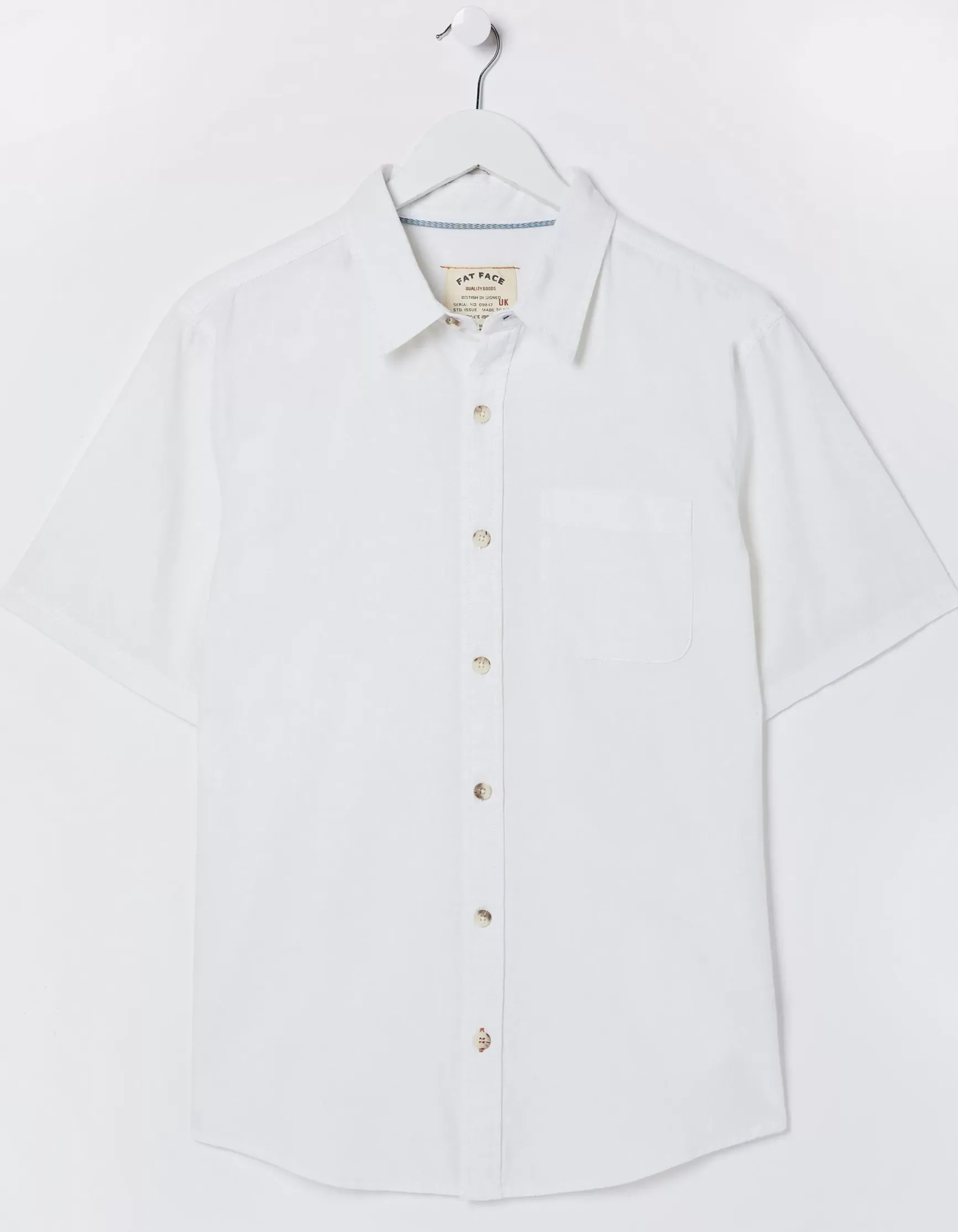 FatFace Bugle Linen Cotton Shirt|Men Shirts