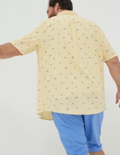 FatFace Bugle Turtle Print Shirt|Men Shirts