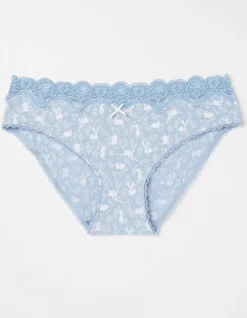 FatFace Bunny Print Mini Knickers|Women View All