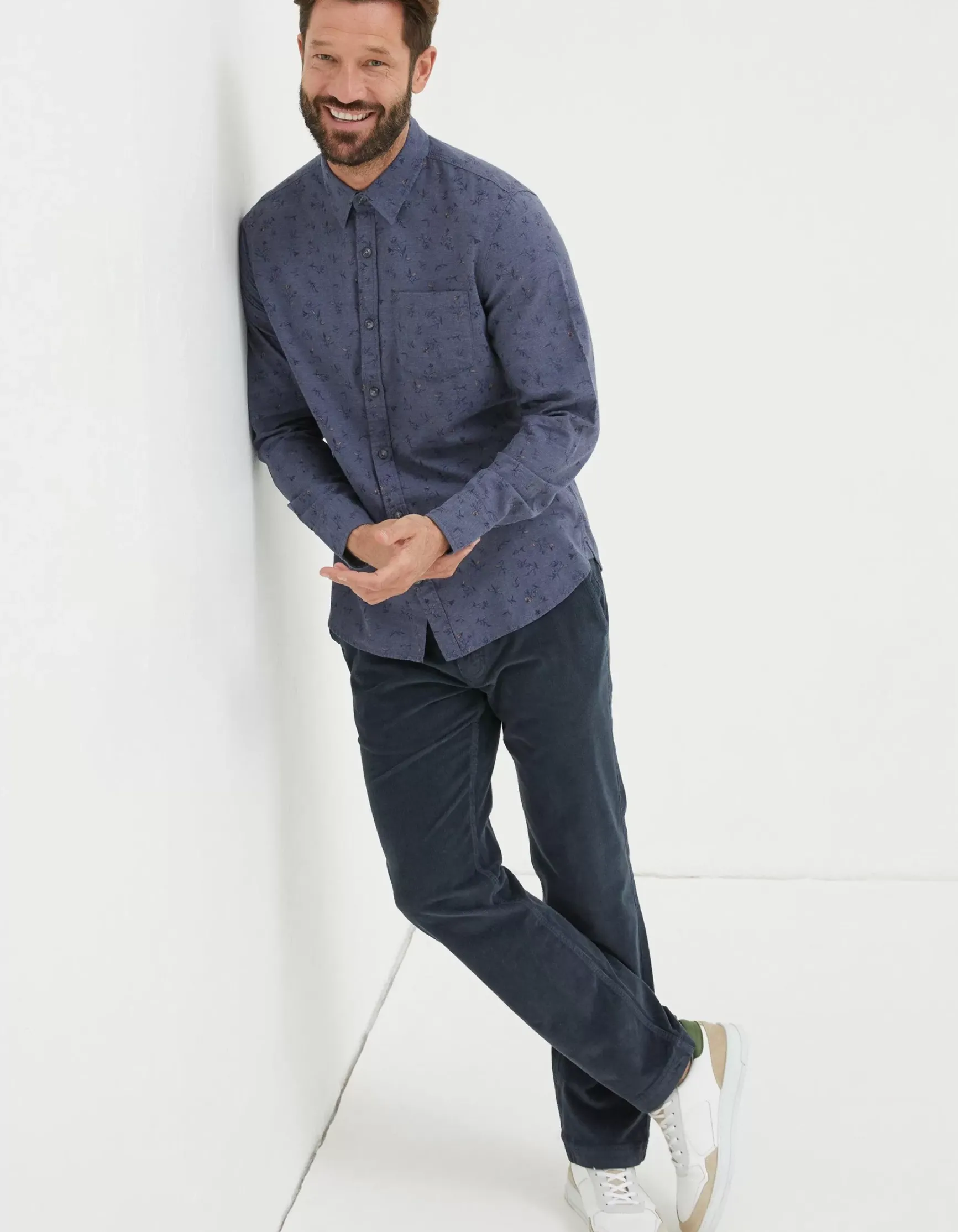 FatFace Burgess Floral Print Shirt|Men Shirts