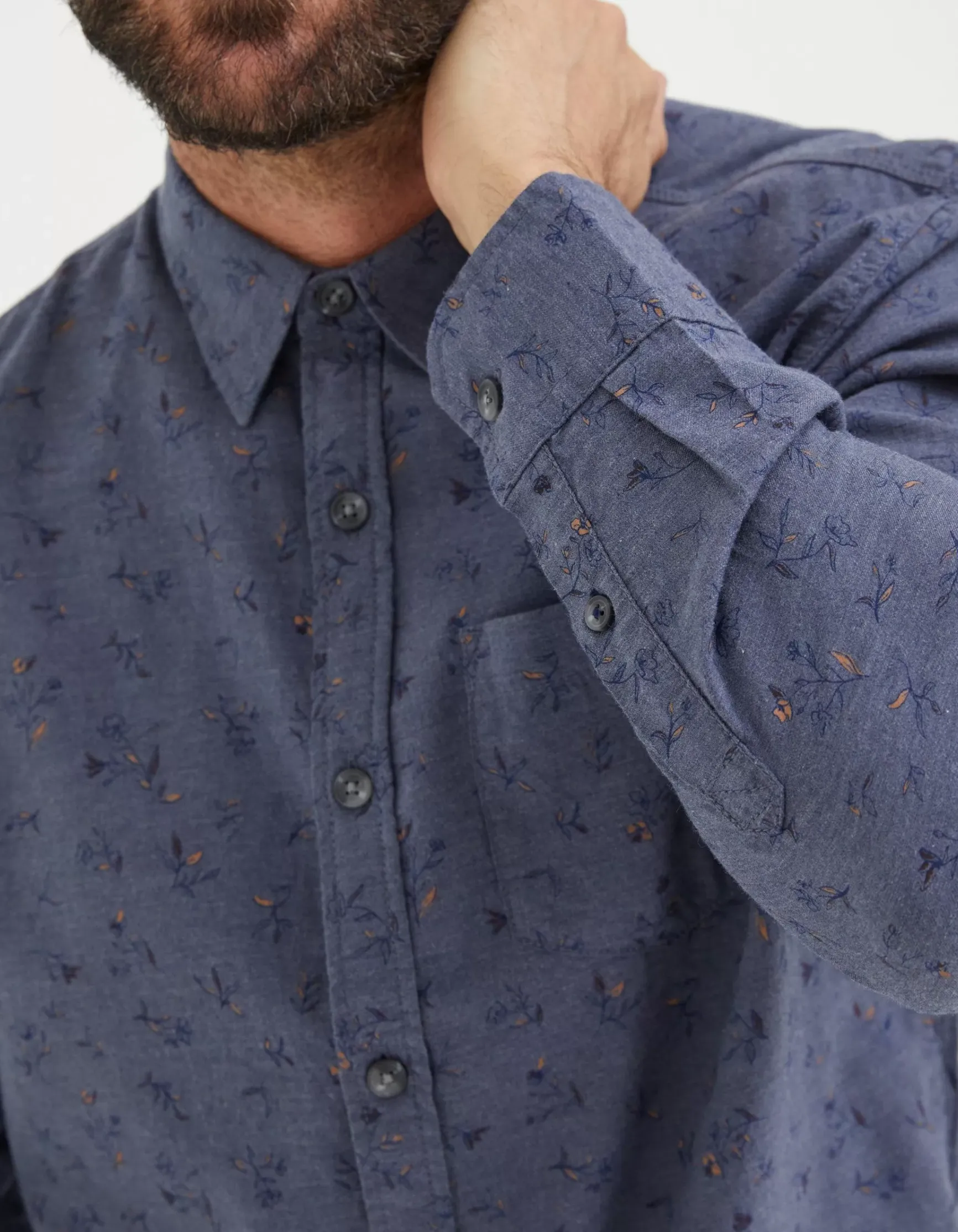 FatFace Burgess Floral Print Shirt|Men Shirts