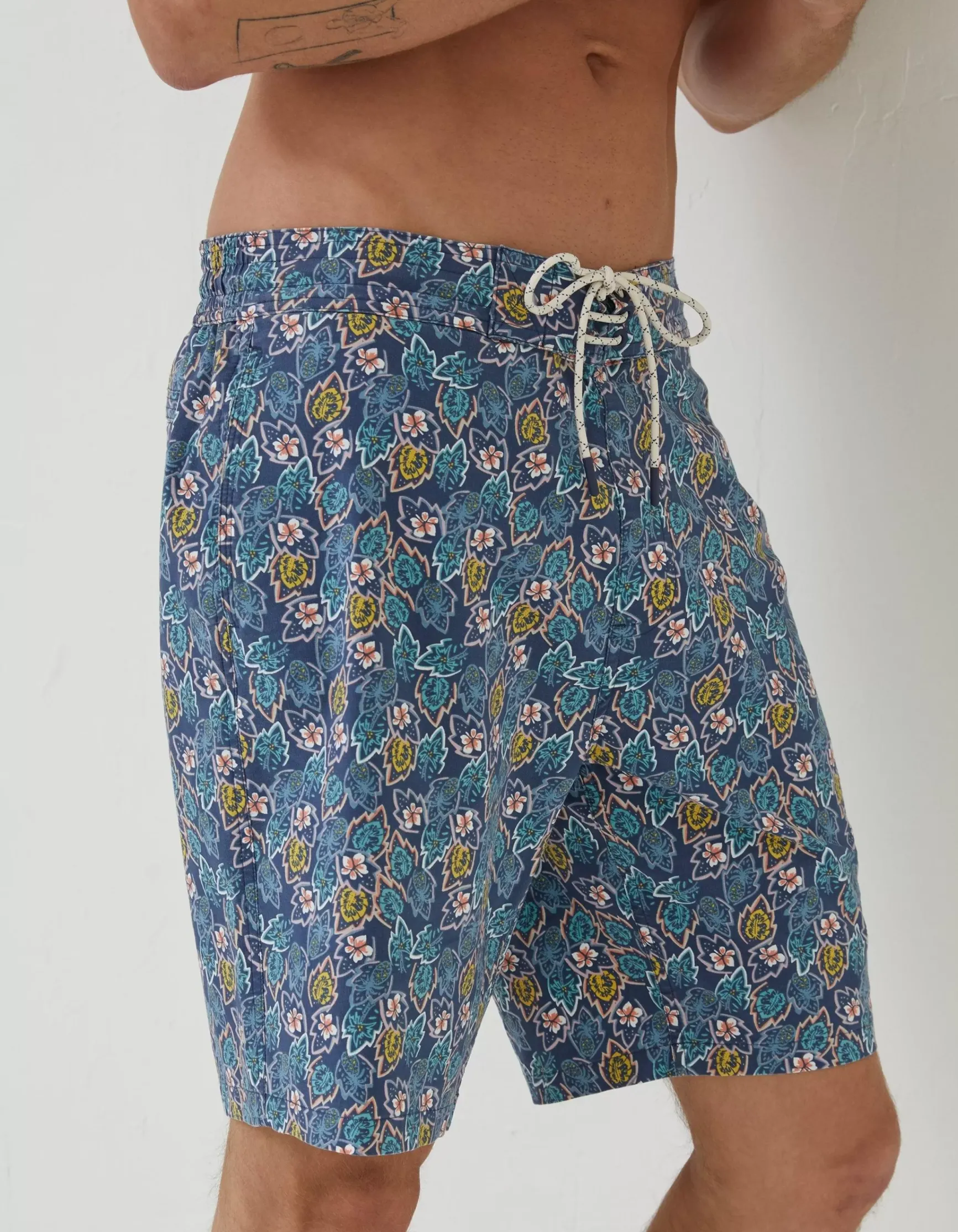 FatFace Camber Pineapple Swim Shorts|Men Swimwear