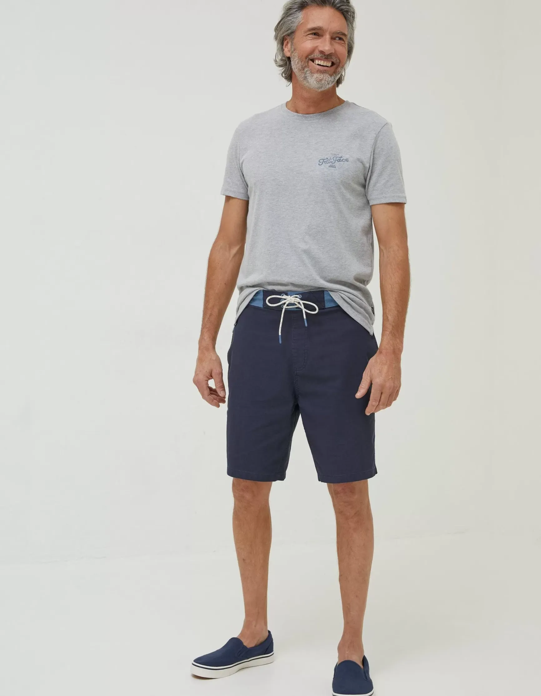 FatFace Camber Plain Swim Shorts|Men Swimwear