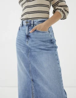 FatFace Carla Denim Midi Skirt|Women View All