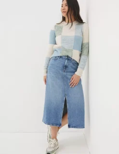 FatFace Carla Denim Midi Skirt|Women View All