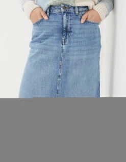 FatFace Carla Denim Midi Skirt|Women View All