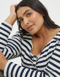 FatFace Carly Stripe Top|Women Tops & T-Shirts