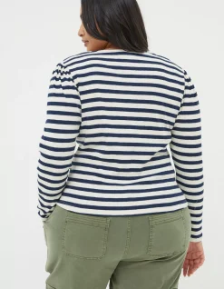 FatFace Carly Stripe Top|Women Tops & T-Shirts