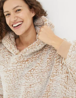 FatFace Carrie Fluffy Snuggle Hoodie|Women View All