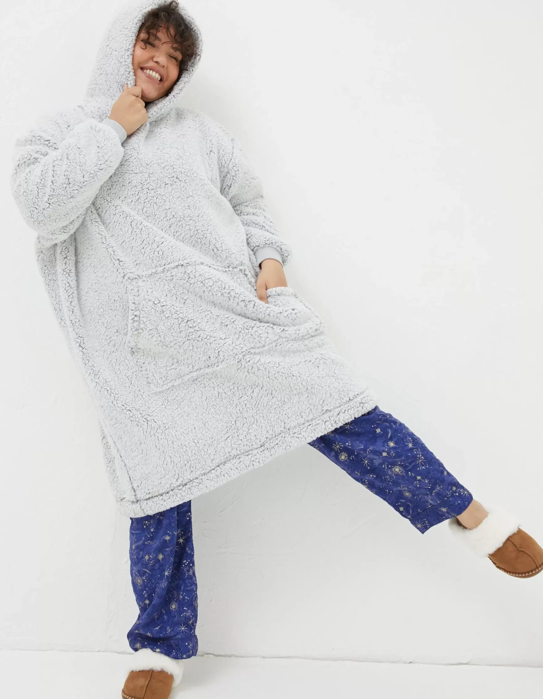 FatFace Carrie Fluffy Snuggle Hoodie|Women View All