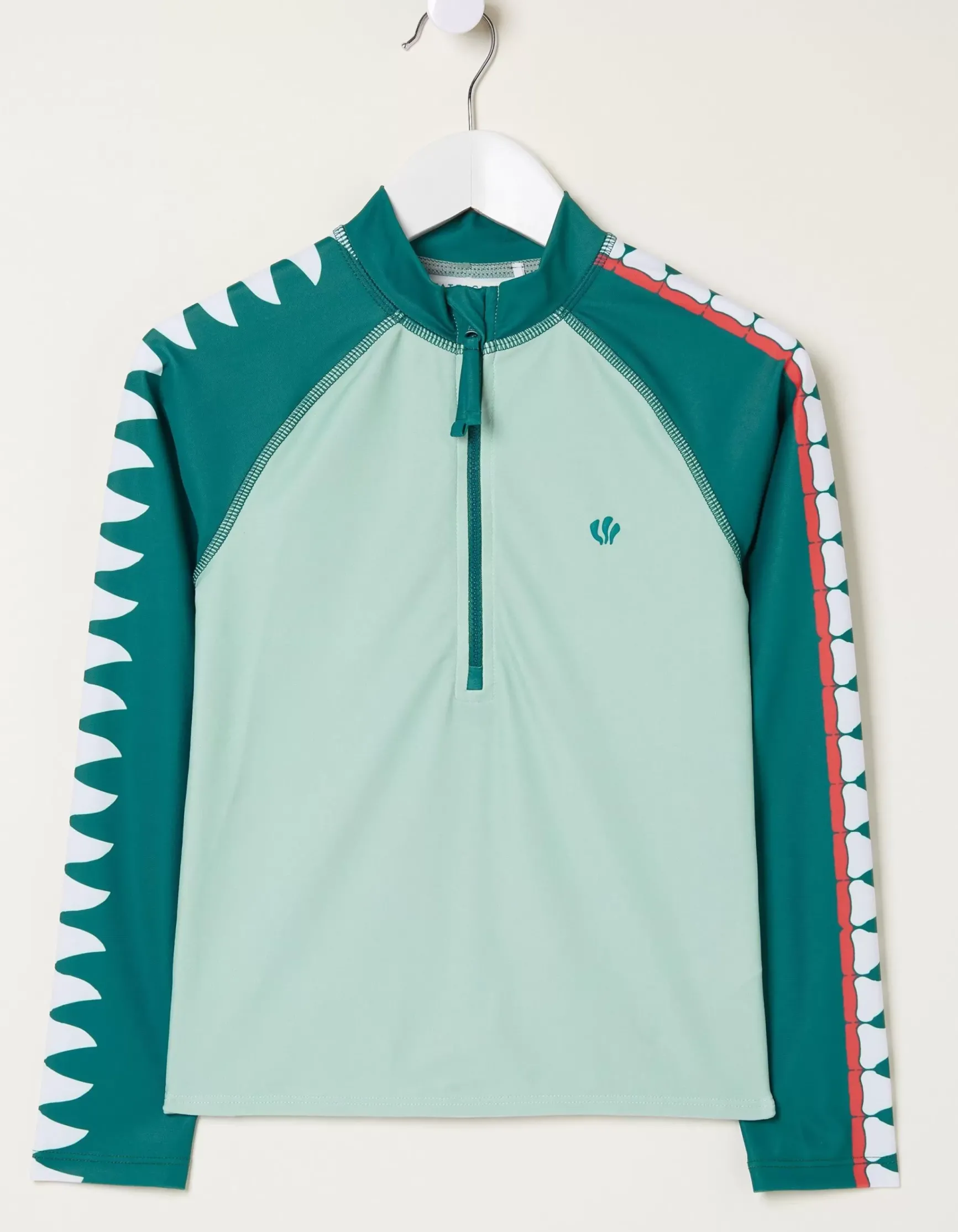 FatFace Carter Crocodile Rash Vest|Boys View All