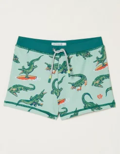 FatFace Carter Crocodile Trunks|Boys View All