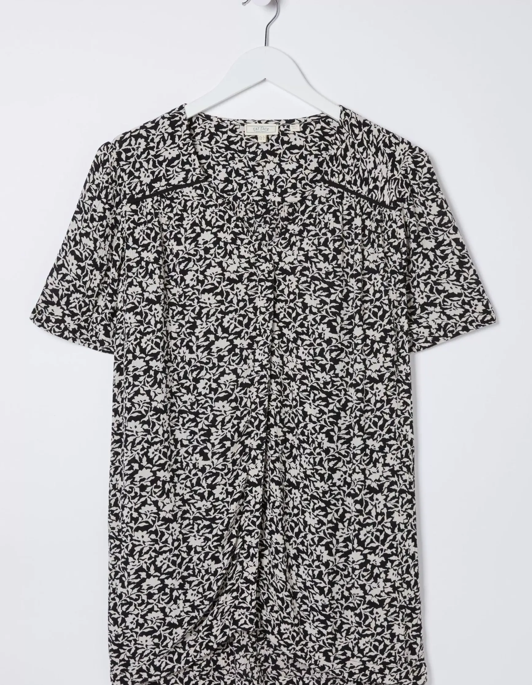 FatFace Cassidy Mono Vines Tunic|Women Shirts & Blouses