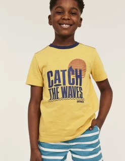 FatFace Catch The Waves Graphic T-Shirt|Boys View All