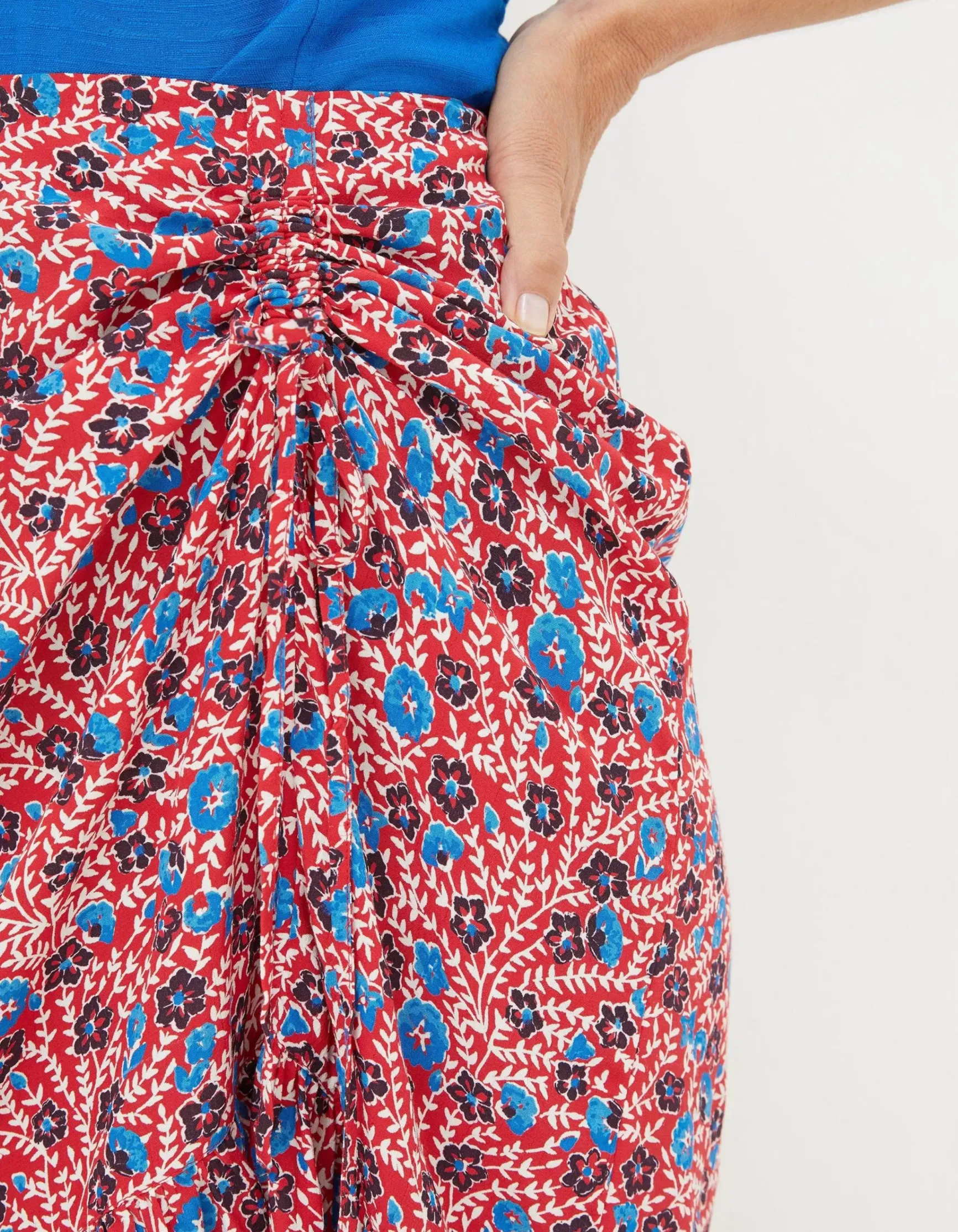 FatFace Cece Woodblock Meadow Skirt|Women Skirts