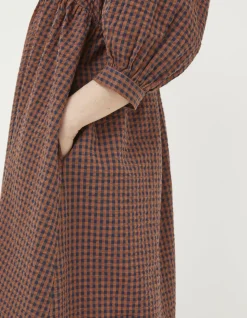 FatFace Ceil Gingham Midi Dress|Women View All