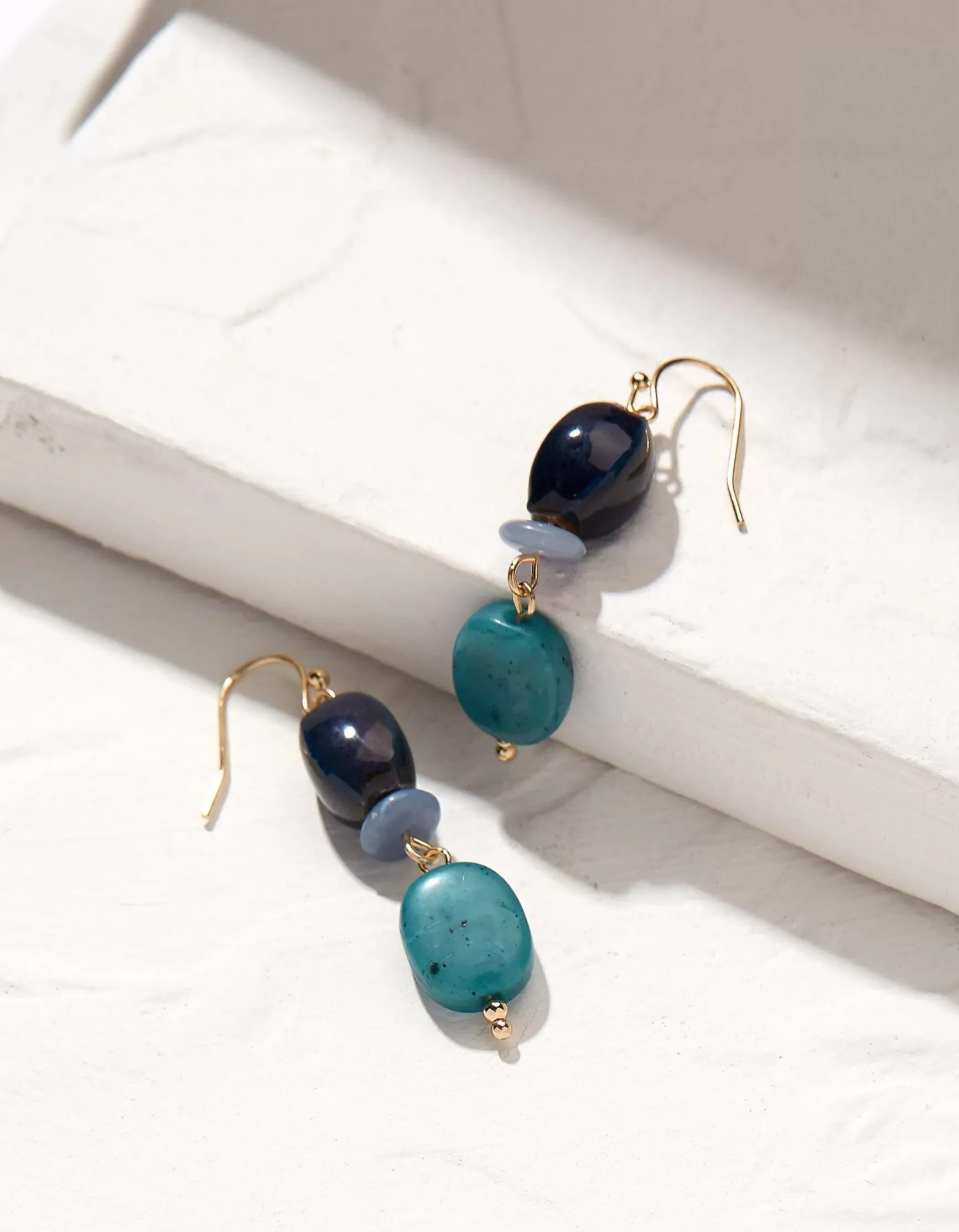 FatFace Ceramic Bead Earrings|Women View All