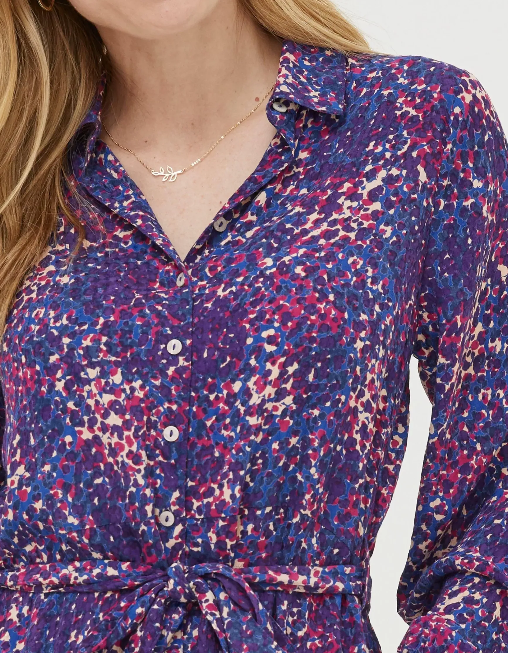 FatFace Charlie Spot Shirt Dress|Women Dresses