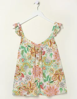 FatFace Chase Paradise Floral Cami Top|Women Shirts & Blouses