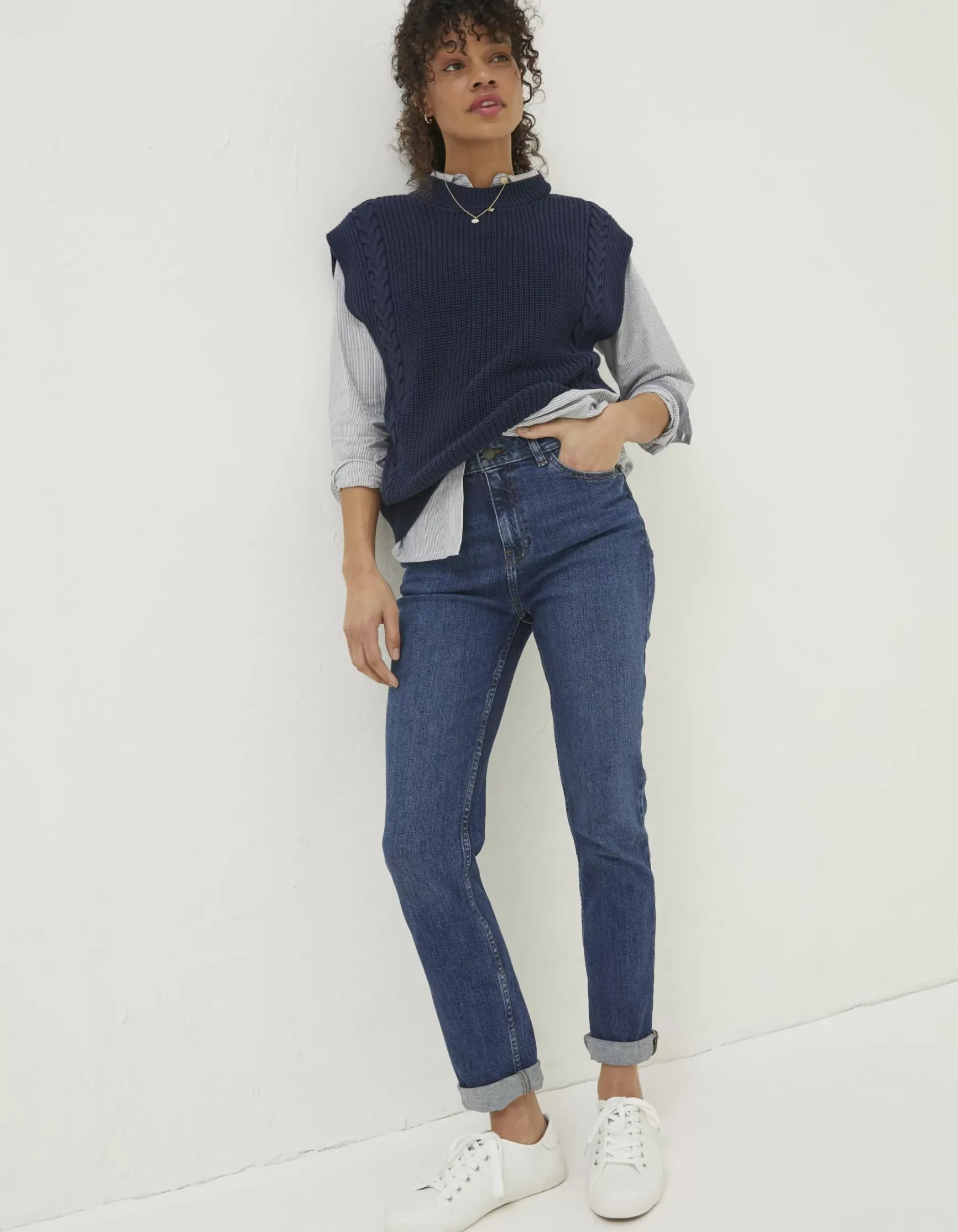 FatFace Chesham Girlfriend Comfort Stretch Jeans|Women Jeans & Dungarees
