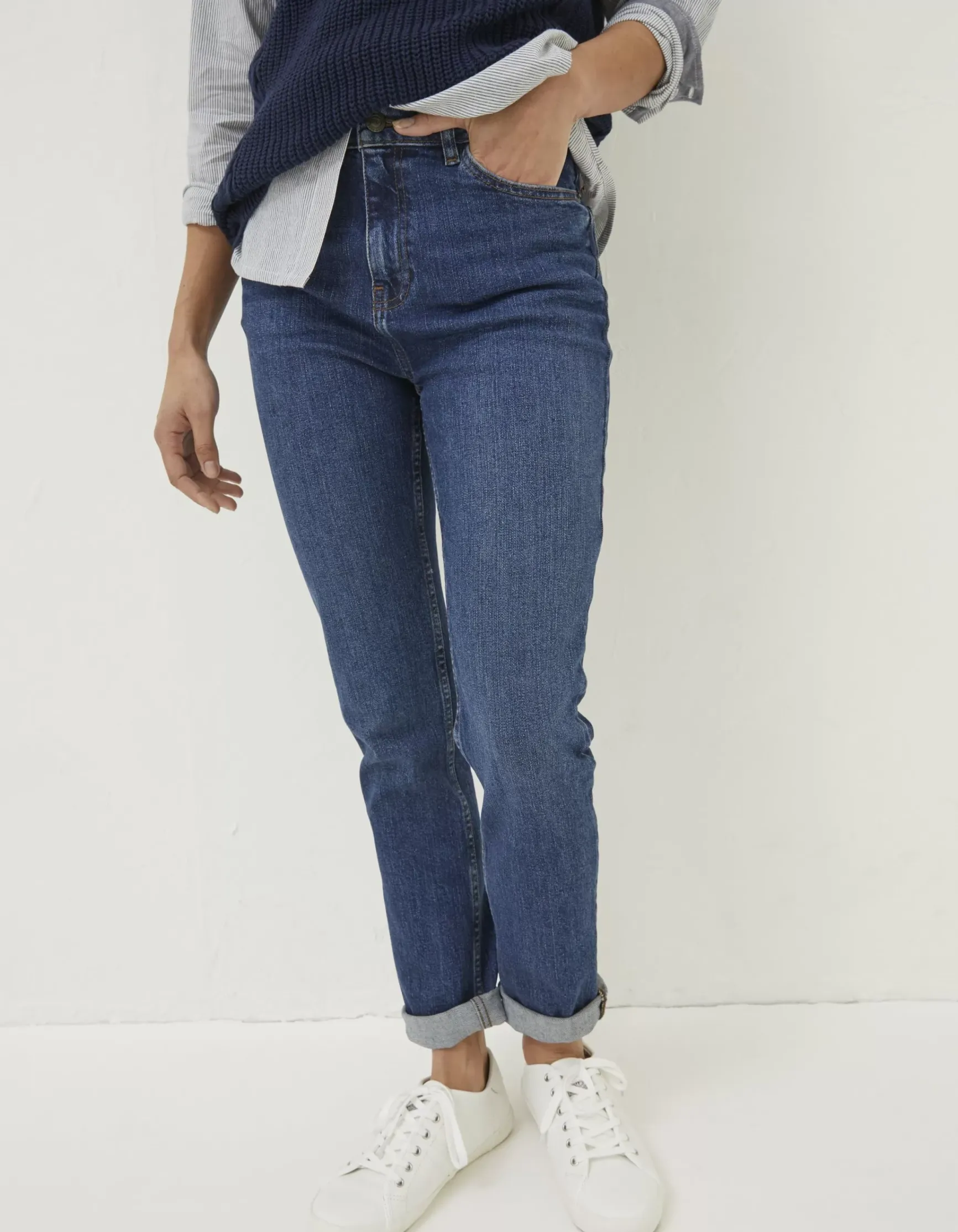 FatFace Chesham Girlfriend Comfort Stretch Jeans|Women Jeans & Dungarees