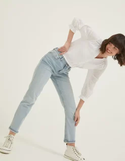 FatFace Chesham Girlfriend Comfort Stretch Jeans|Women Jeans & Dungarees