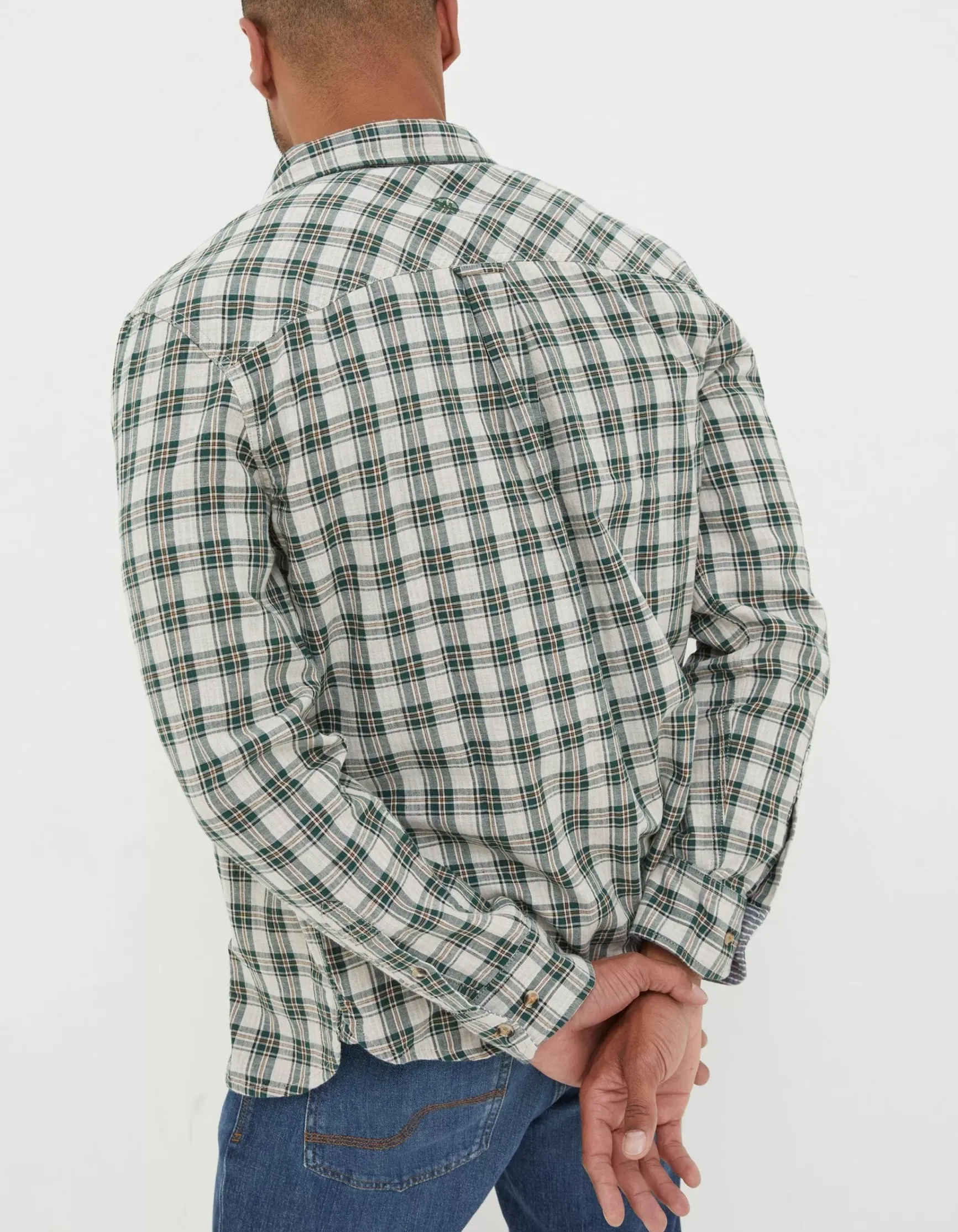 FatFace Chesil Grid Check Shirt|Men View All