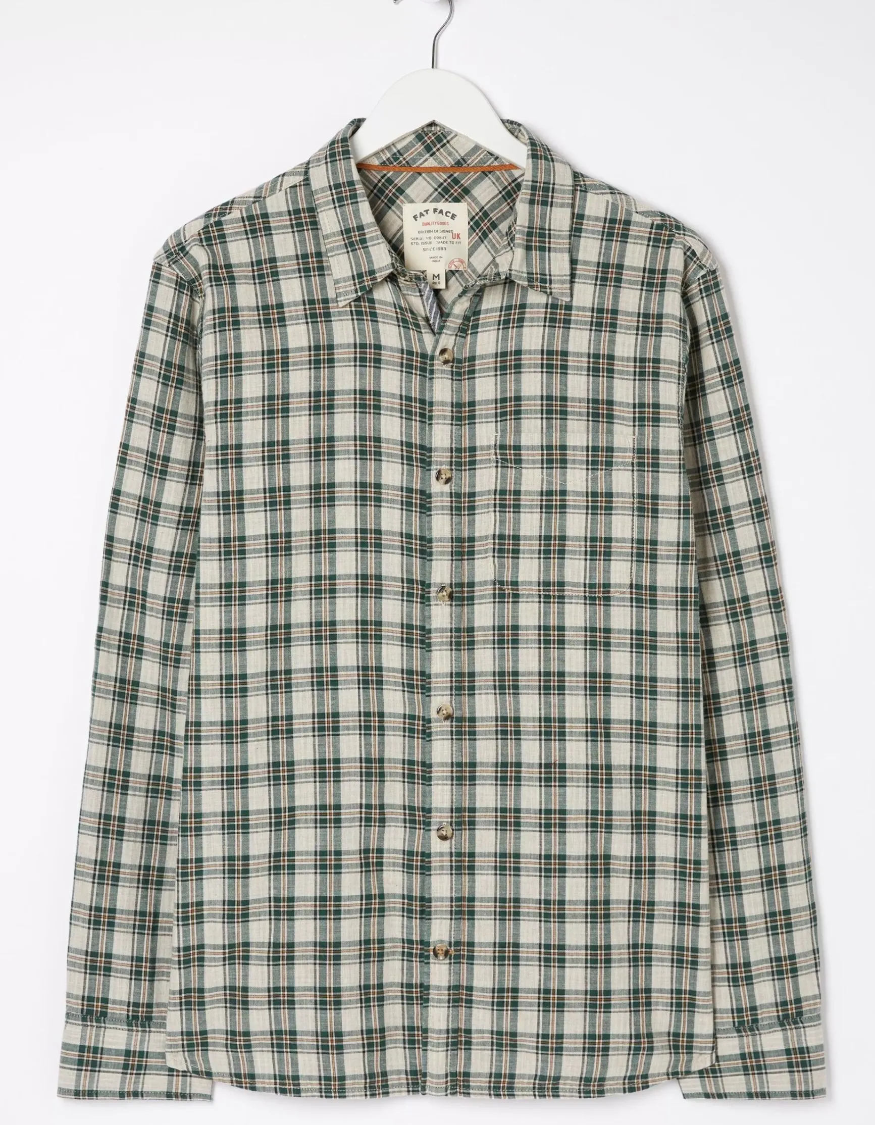 FatFace Chesil Grid Check Shirt|Men View All