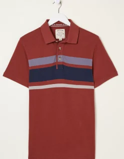 FatFace Chest Stripe Pique Polo|Men View All