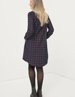 FatFace Chester Cord Check Dress|Women Dresses