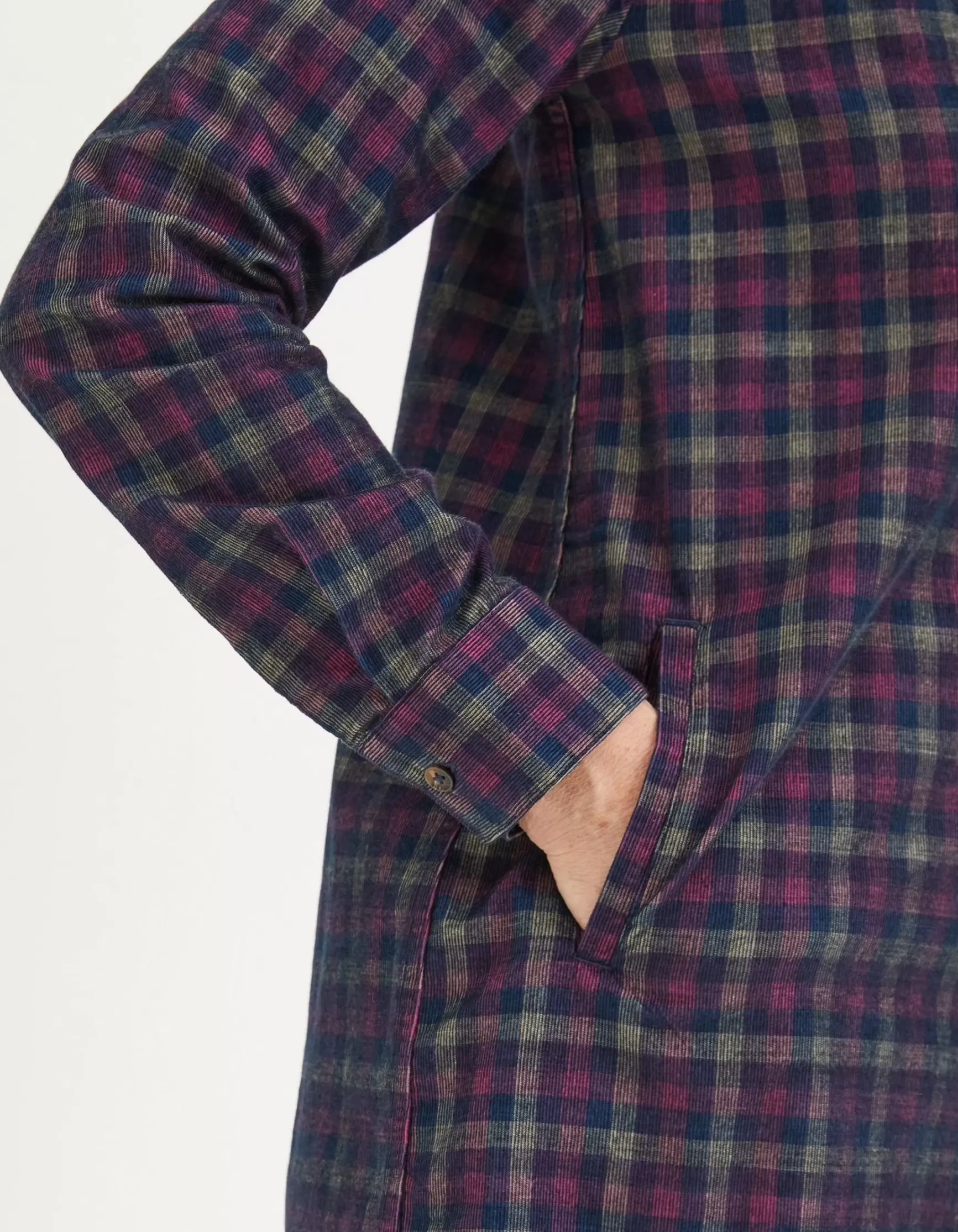 FatFace Chester Cord Check Dress|Women Dresses