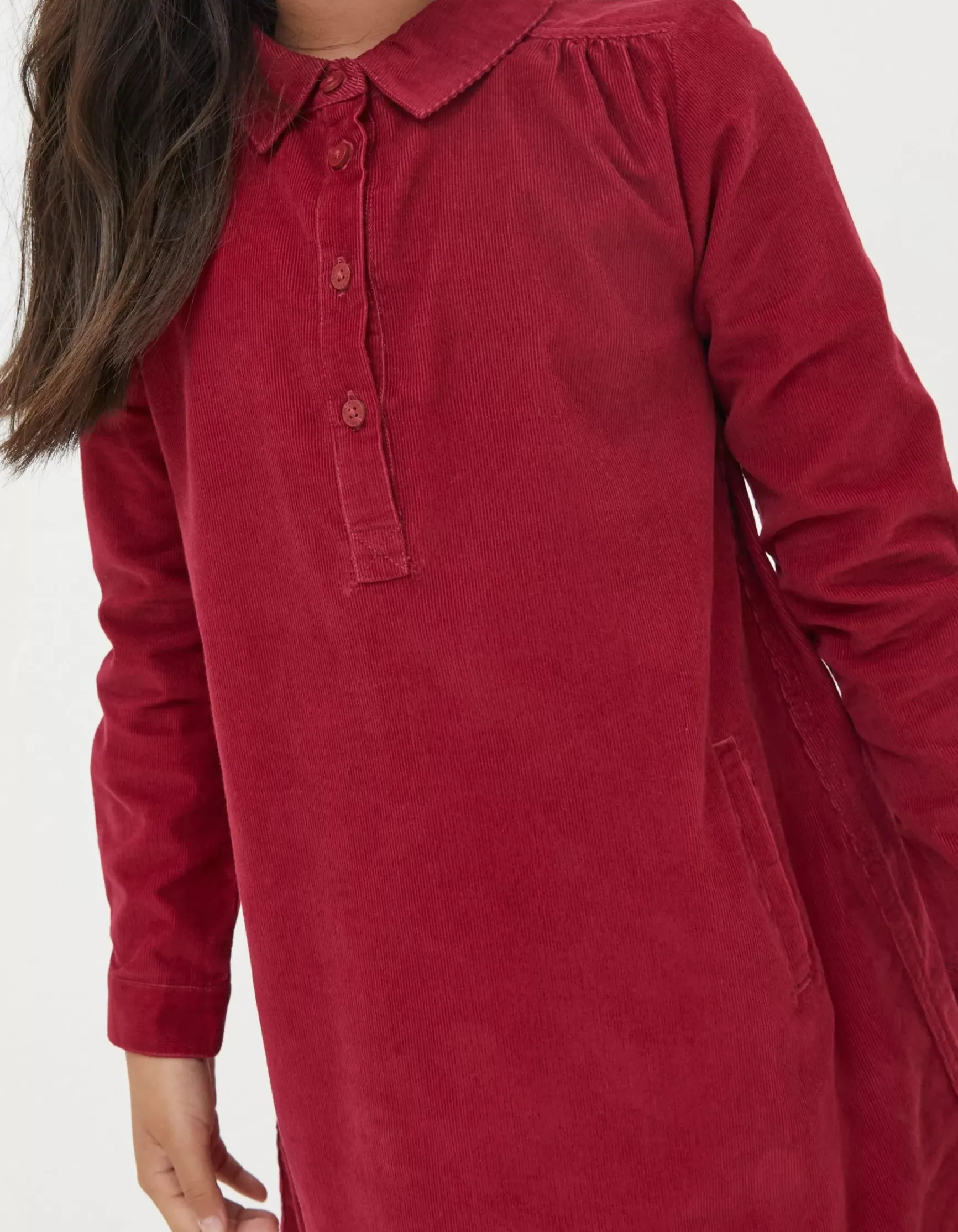 FatFace Chester Cord Dress|Girls View All