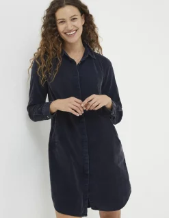 FatFace Chester Cord Shirt Dress|Women View All