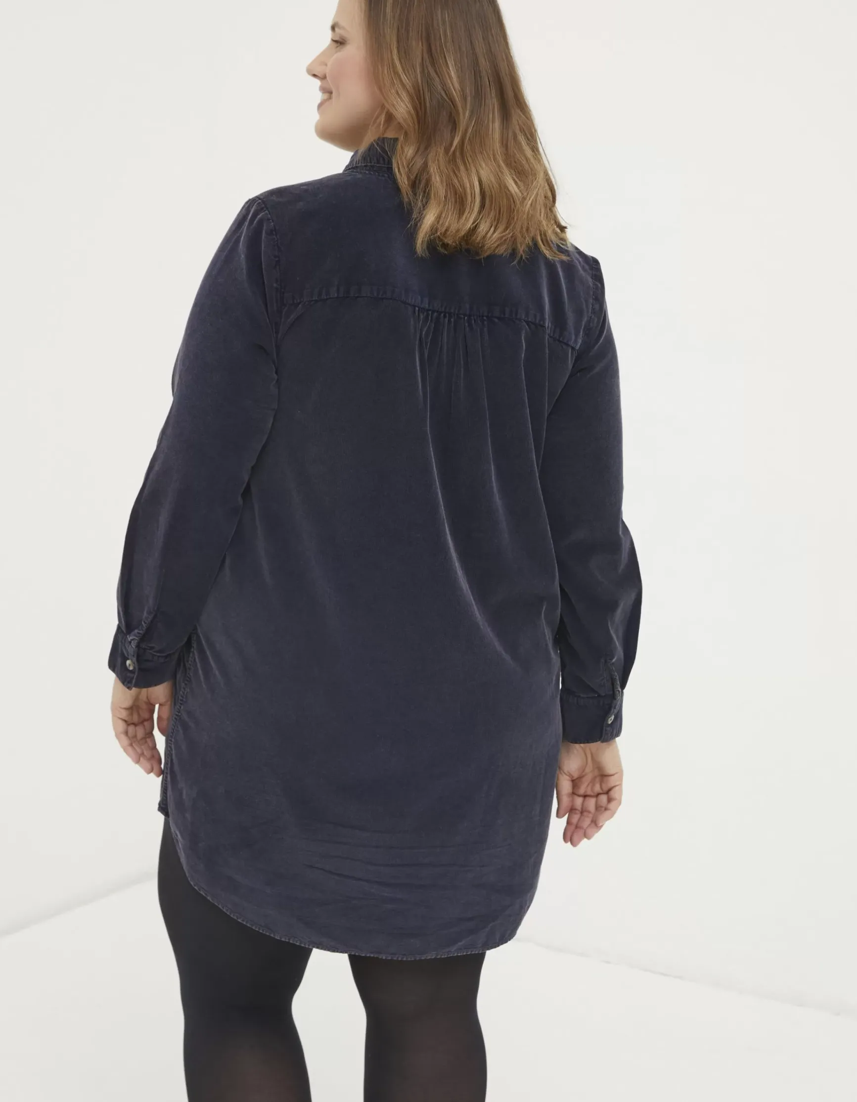 FatFace Chester Cord Shirt Dress|Women View All