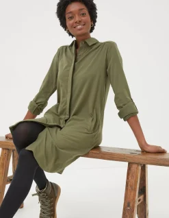 FatFace Chester Jersey Shirt Dress|Women View All