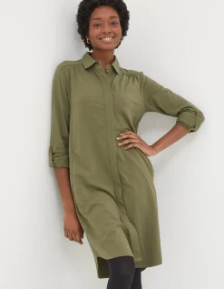 FatFace Chester Jersey Shirt Dress|Women View All