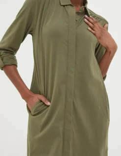 FatFace Chester Jersey Shirt Dress|Women View All