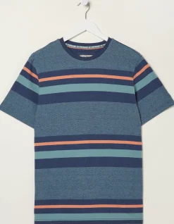 FatFace Chilgrove Stripe T-Shirt|Men T-Shirts
