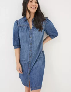 FatFace Clara Denim Dress|Women View All