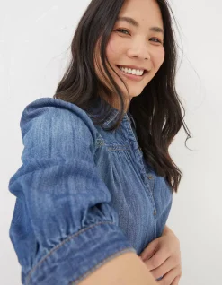 FatFace Clara Denim Dress|Women View All