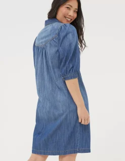 FatFace Clara Denim Dress|Women View All