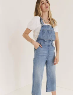 FatFace Clayton Dungarees|Women Trousers & Leggings