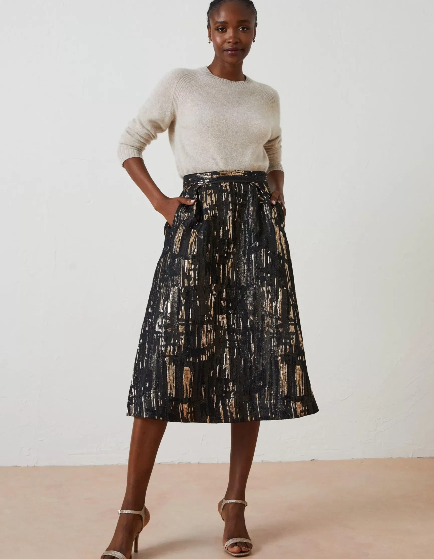 FatFace Cleo Jacquard Skirt|Women Skirts