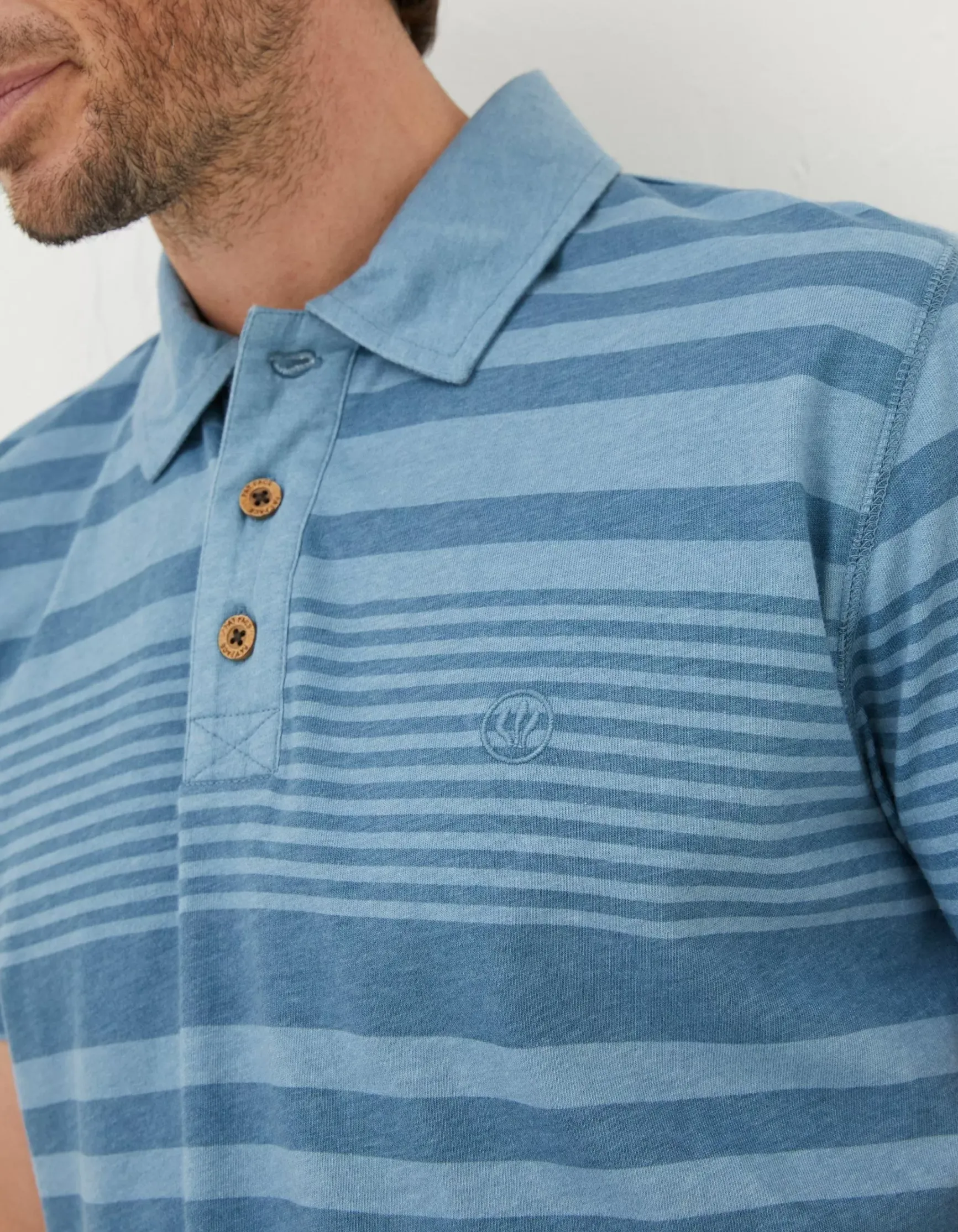 FatFace Clifton Stripe Polo|Men T-Shirts